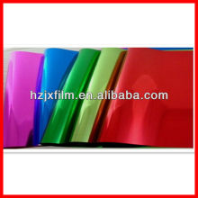 lacquered metal polyester film